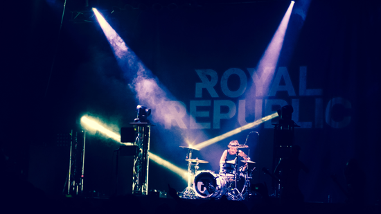 Royal Republic live 2014
